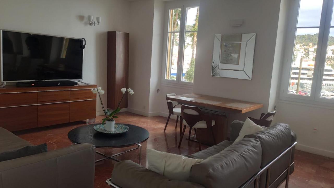 Sea View Nice Port Appartment Bagian luar foto