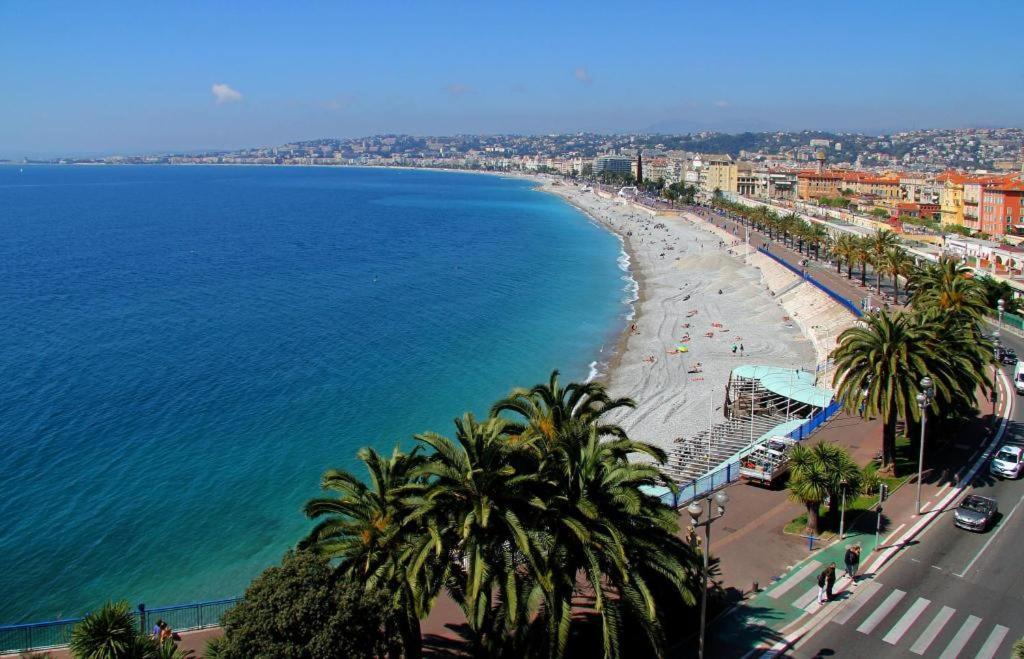 Sea View Nice Port Appartment Bagian luar foto